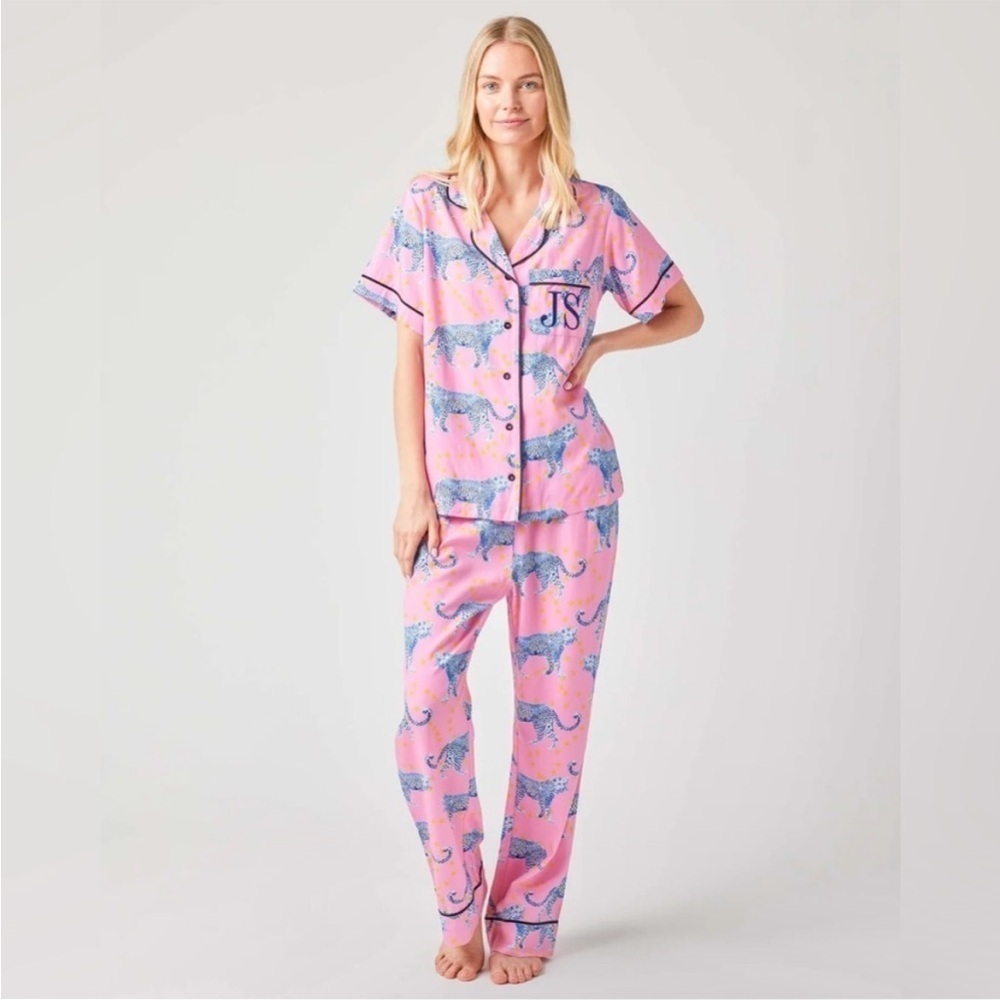 Katie Kime COSMIC CHEETAH PAJAMA PANTS